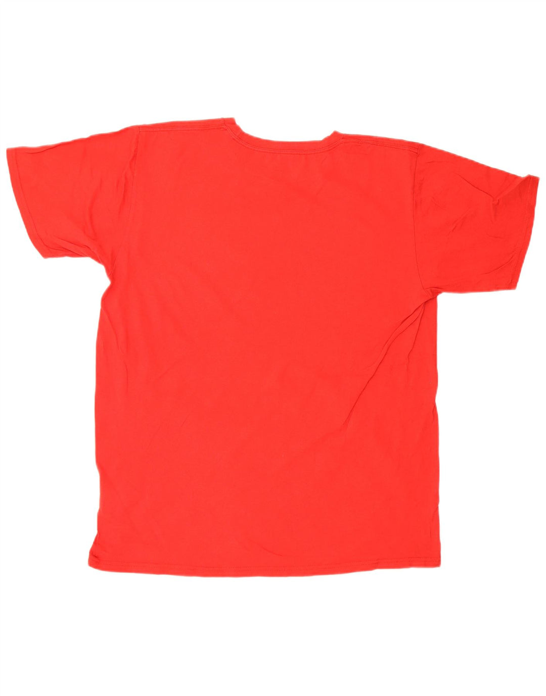 T-shirt grafica da uomo Adidas Top grande in cotone rosso