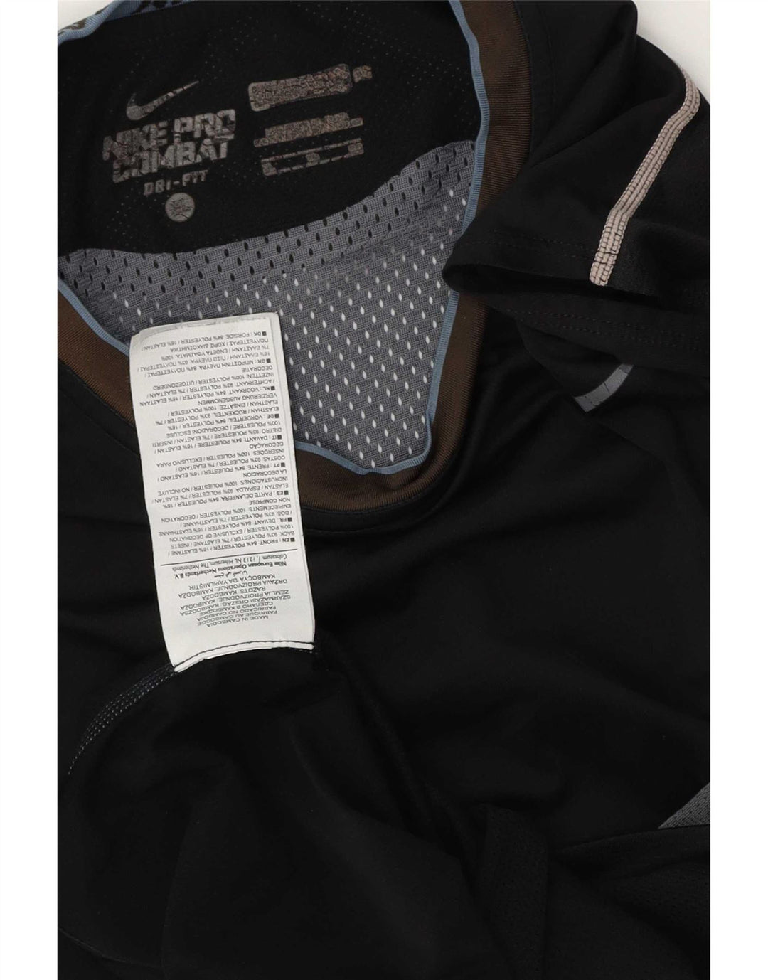 Canotta grafica Nike Dri Fit da uomo XL XL in poliestere color block nero