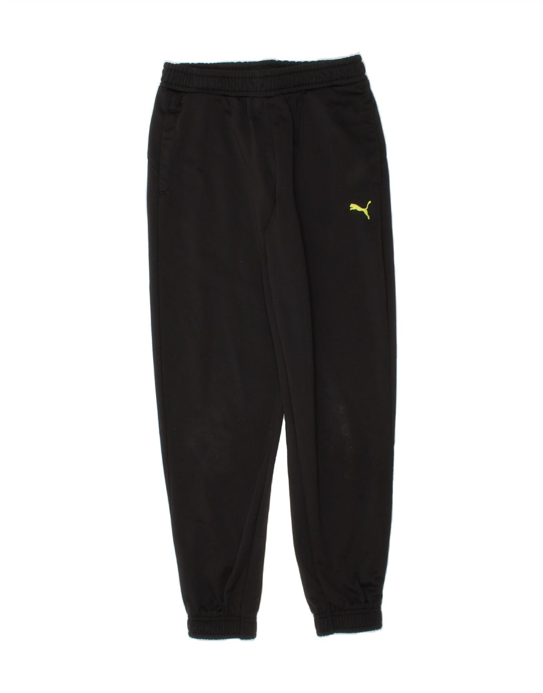 PUMA Boys Tracksuit Trousers Joggers 9-10 Years  Black Vintage Puma and Second-Hand Puma from Messina Hembry 