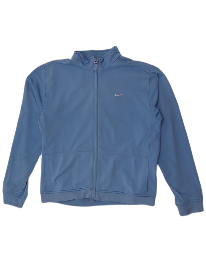Giacca da ginnastica grafica da ragazzo Nike 13-14 anni XL blu poliestere