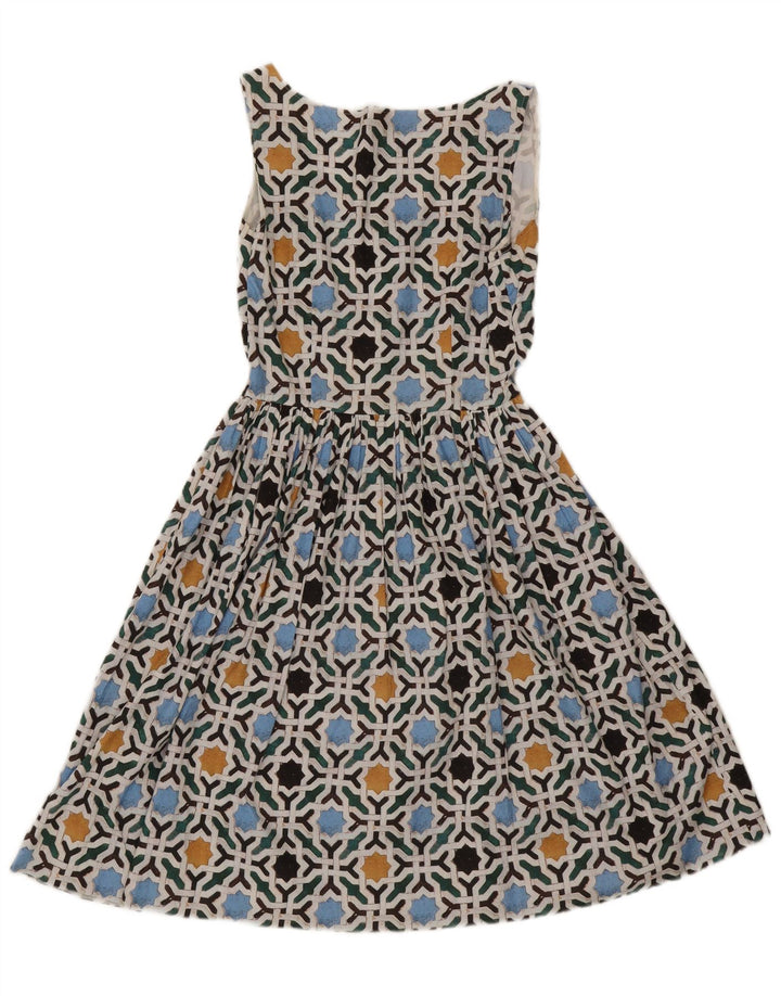 Prada Prendisole Donna IT 42 Medio Cotone geometrico multicolore
