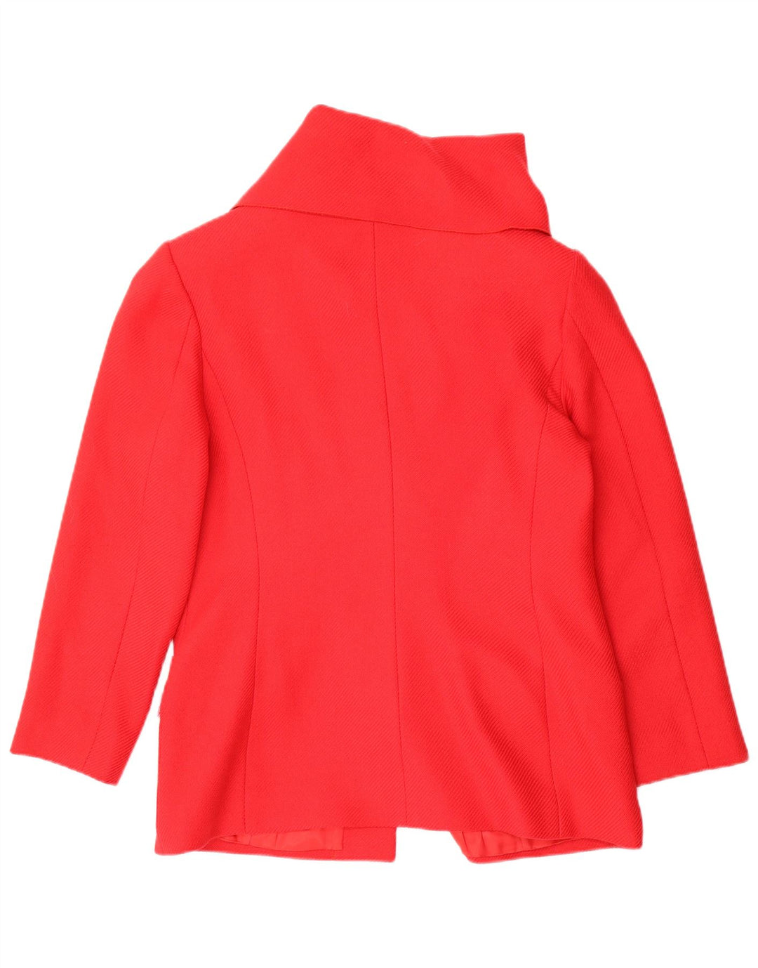 Giacca Blazer a 4 Bottoni Donna Luisa Spagnoli IT 46 Large Rossa in Lana
