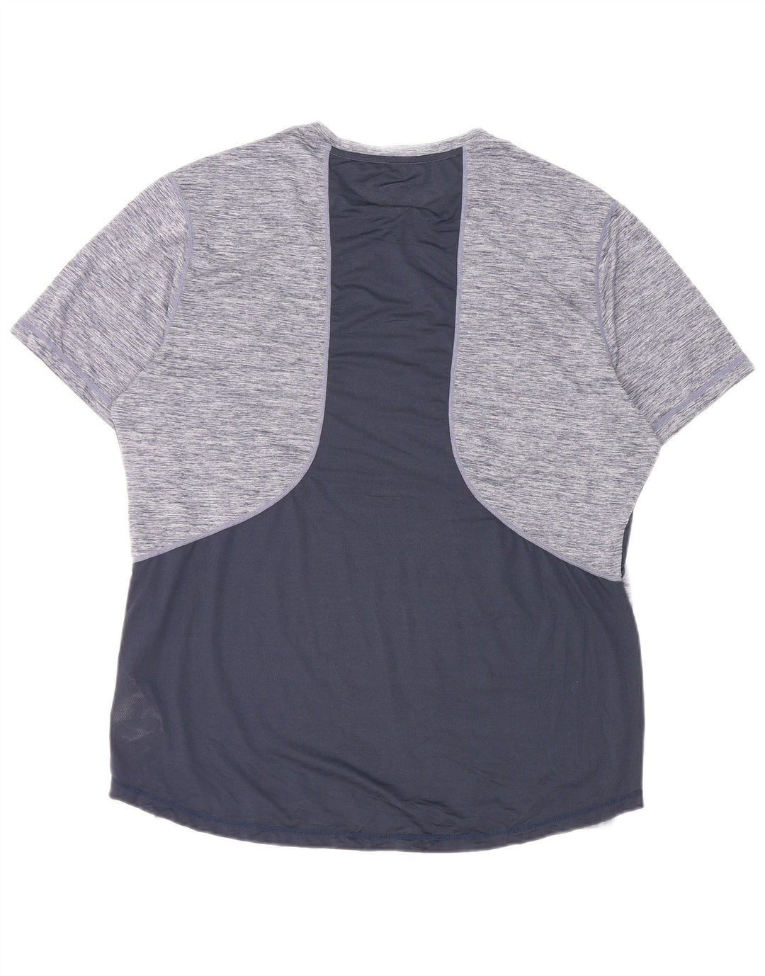 T-shirt da uomo Umbro Top XL poliestere chiazzato blu navy