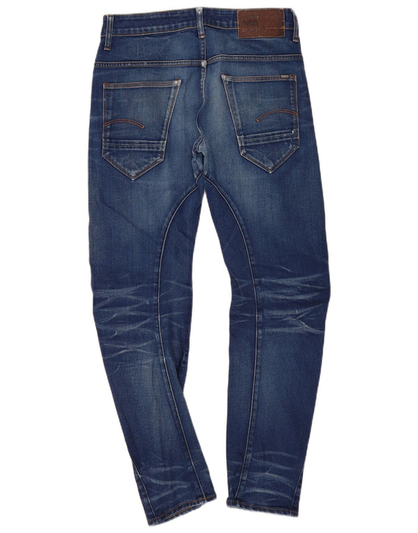 G-Star Mens Banana Slim Jeans W29 L32 Blue Cotton