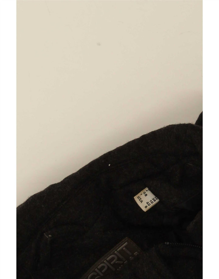 Giacca imbottita oversize da donna Esprit UK 10 piccola in nylon nero
