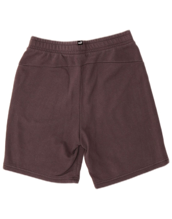Pantaloncini sportivi Puma da ragazzo 13-14 anni in cotone grigio