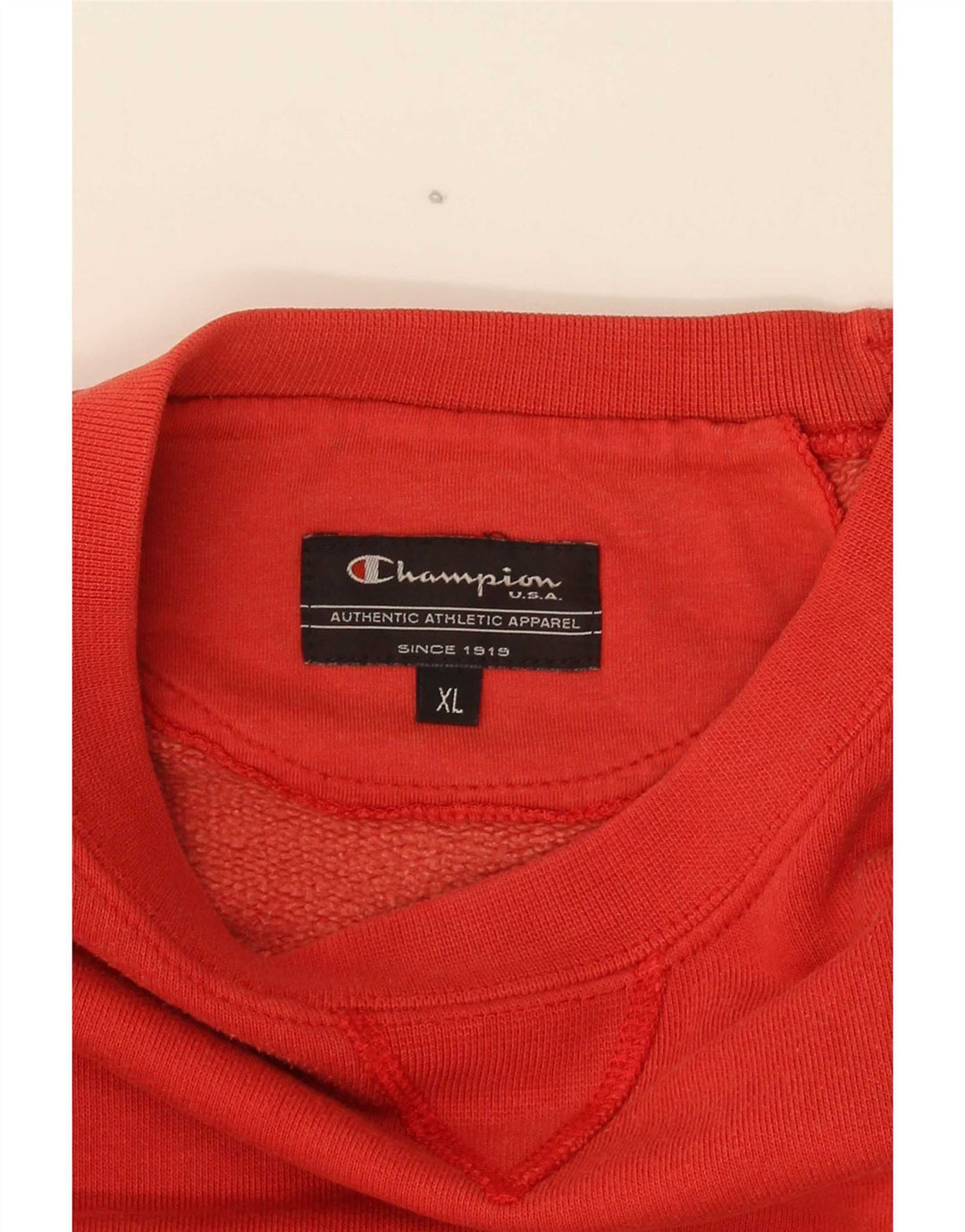 Felpa grafica da uomo Champion Jumper XL Arancione