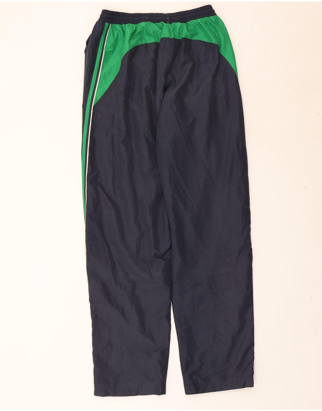 Pantaloni da tuta da uomo UMBRO grandi in poliestere color block blu navy