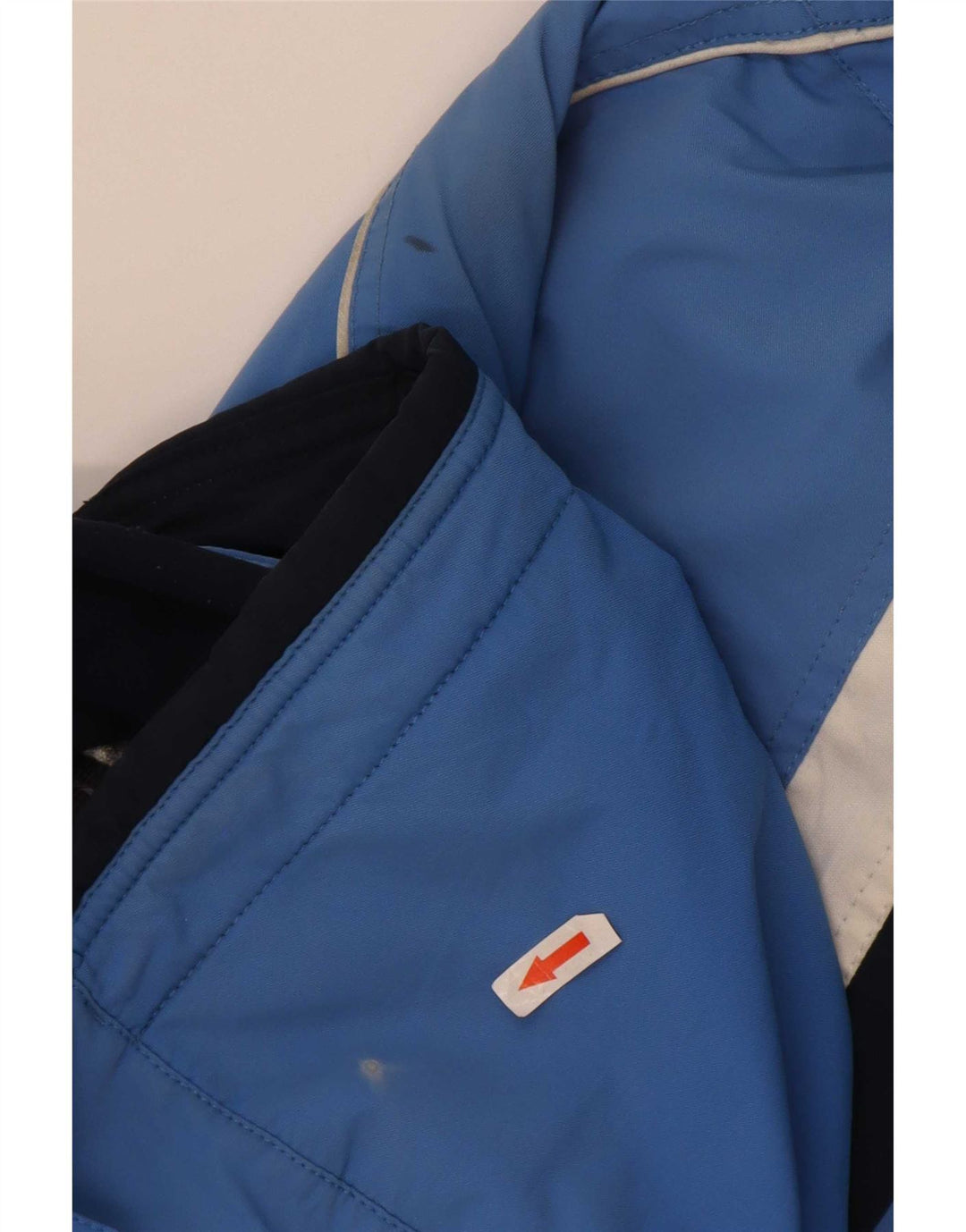 Giacca da sci da uomo con cappuccio Aesse IT 52 XL Blu Colourblock Poliammide
