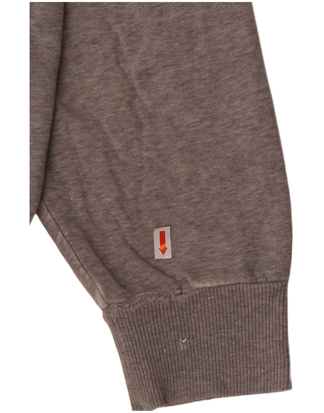 Felpa con cappuccio grafica da uomo Reebok grande in cotone grigio