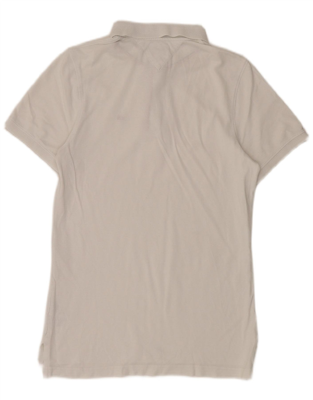 Polo da uomo Tommy Hilfiger in cotone bianco medio