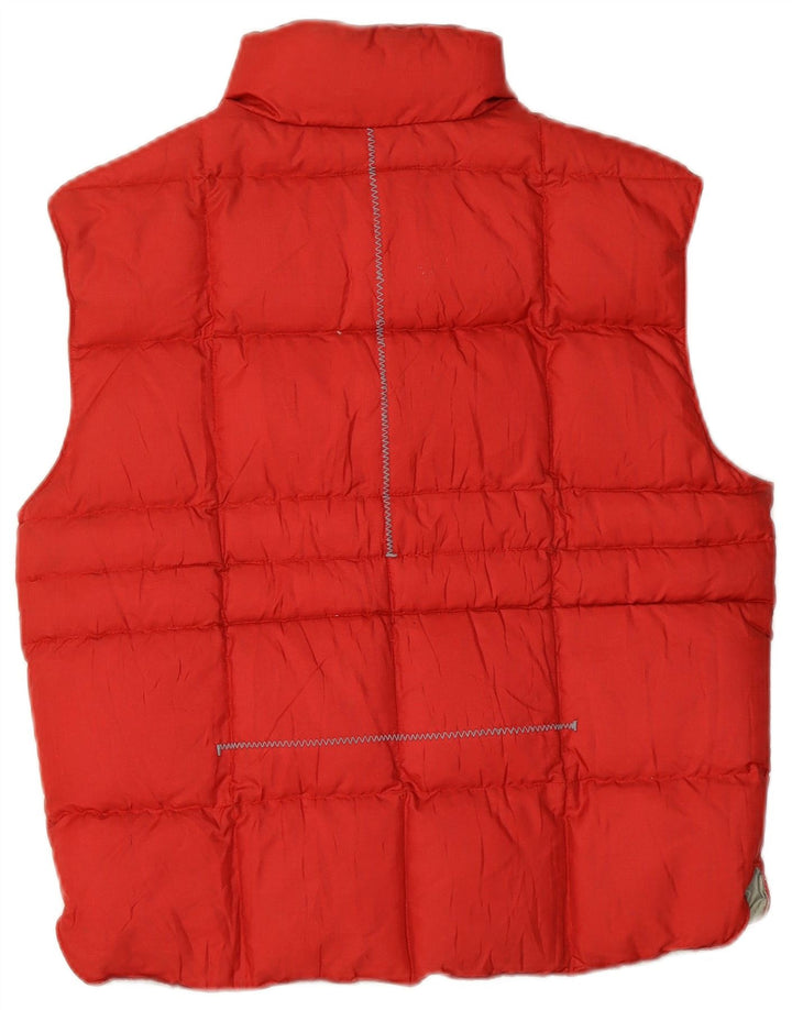Gilet imbottito con grafica Murphy & Nye per ragazzi, 9-10 anni, grande, rosso, in poliammide