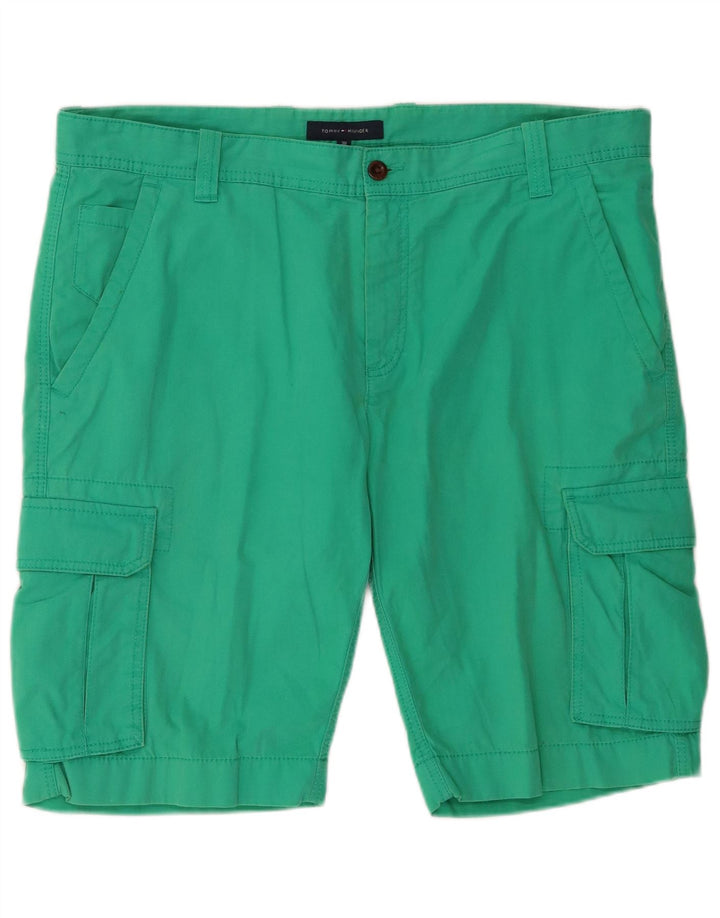 TOMMY HILFIGER Pantaloncini cargo da uomo W38 XL Cotone verde