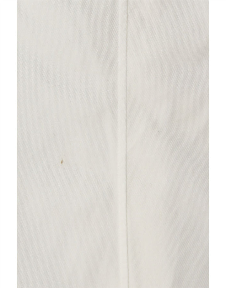 TRUSSARDI JEANS Mens Shirt Size 41 Medium White Cotton
