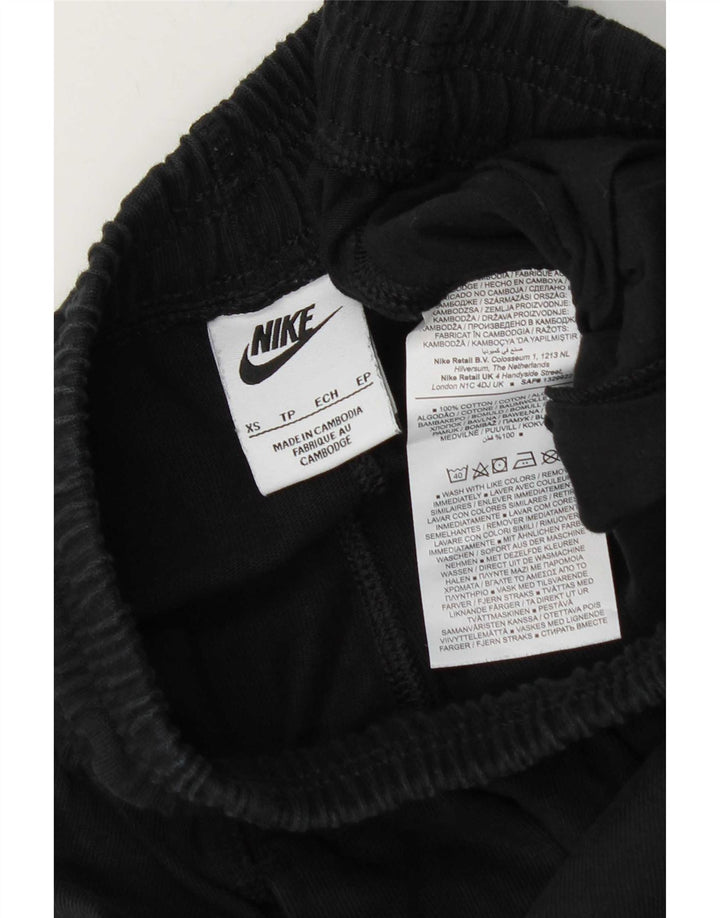Pantaloni della tuta da uomo Nike XS in cotone nero