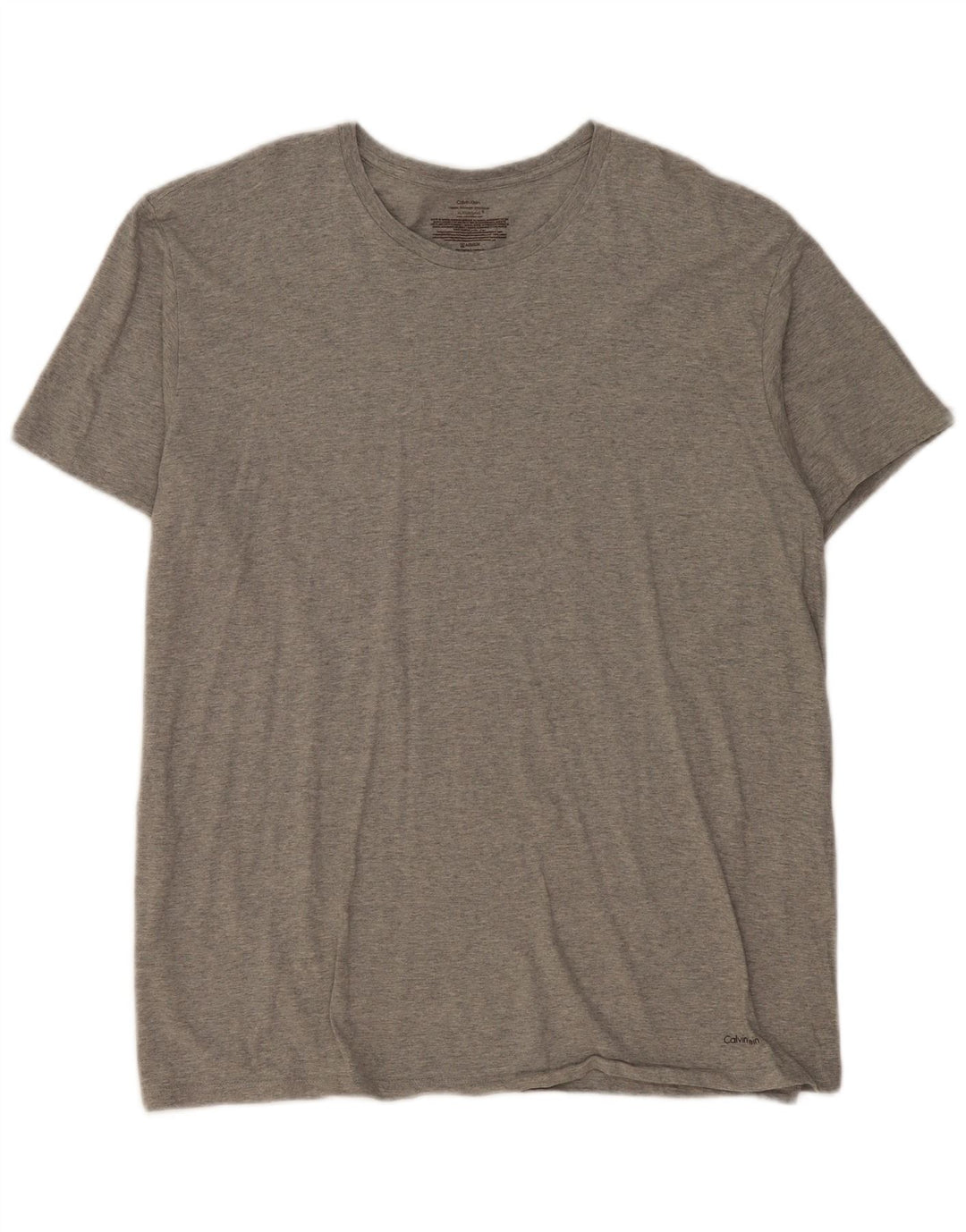 Maglietta da uomo Calvin Klein Top XL grigia chiazzata