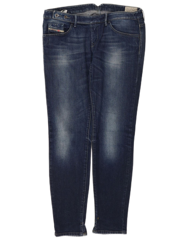 Jeans Cherick Slim da donna Diesel W31 L30 cotone blu navy