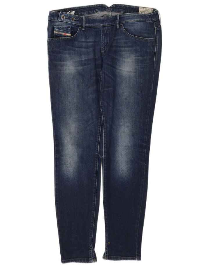 Jeans Cherick Slim da donna Diesel W31 L30 cotone blu navy