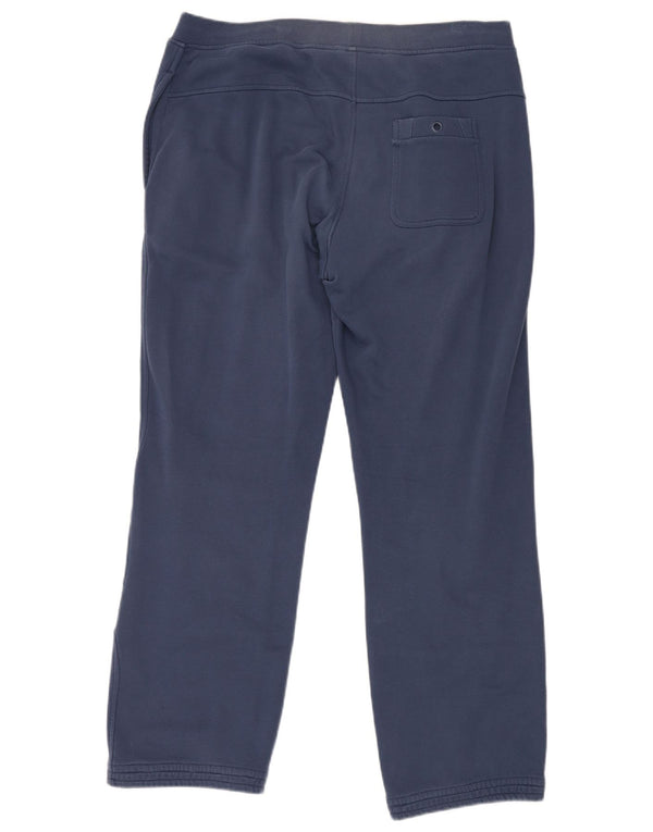 Pantaloni da tuta grafica da uomo Adidas Joggers grandi in cotone blu navy