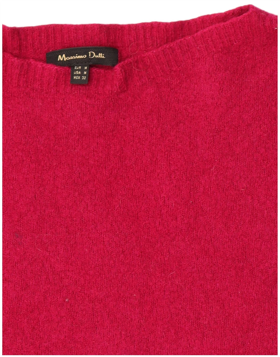 Massimo Dutti Maglione da donna con scollo a barchetta UK 12 Rosa medio