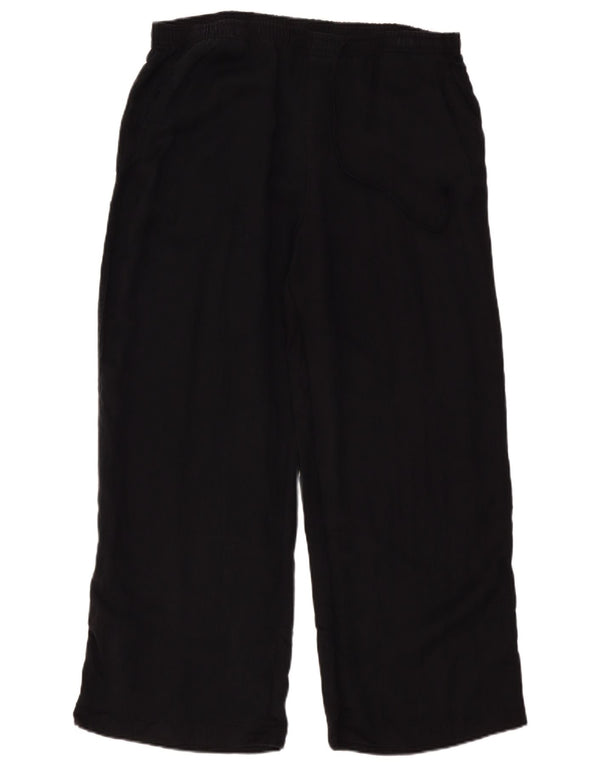 Pantaloni larghi a vita alta da donna Zara XL W36 L29 neri