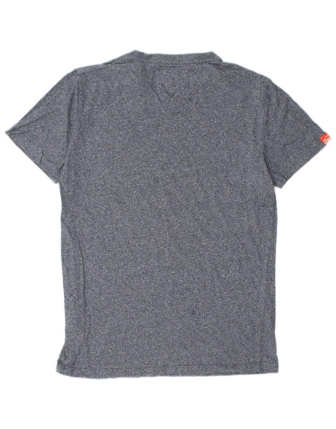 T-shirt da uomo SUPERDRY Top piccola in cotone blu navy