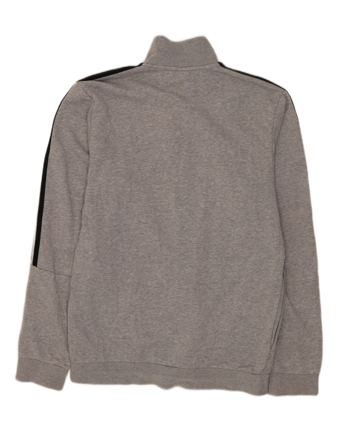 Giacca da tuta da uomo ADIDAS UK 36/38 piccolo cotone chiazzato grigio