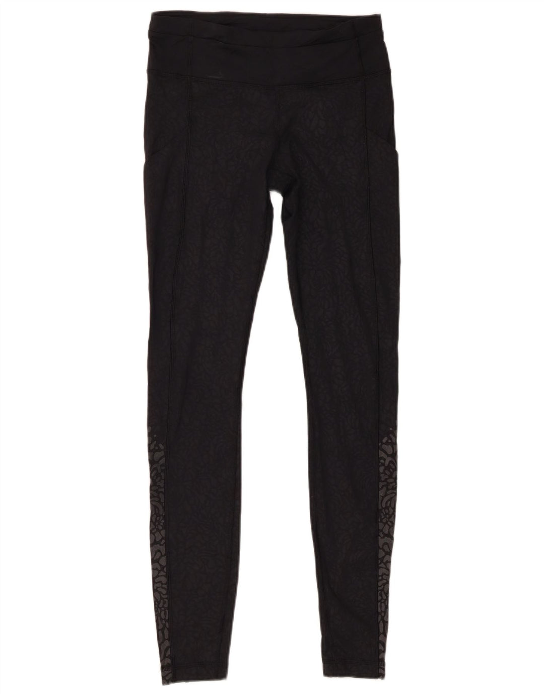 Leggings da donna Lululemon US 6 stampa animalier nera media