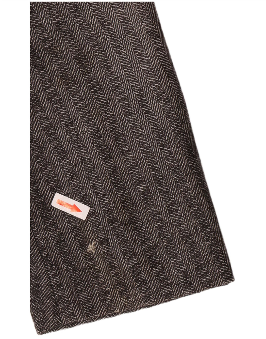 Giacca Blazer da Uomo a 3 Bottoni Armani Collezioni IT 52 XL Grigia a Spina di Pesce