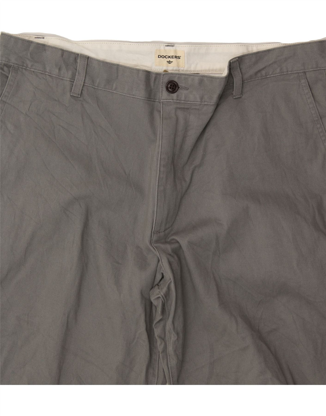 DOCKERS Mens Chino Shorts W36 Large Grey Cotton Vintage Dockers and Second-Hand Dockers from Messina Hembry 
