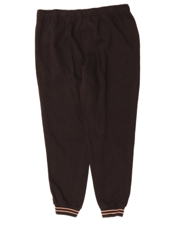 Pantaloni da tuta da donna PUMA Joggers UK 16 Large Nero Cotone