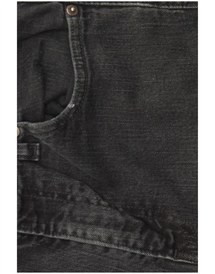 Pantaloncini di jeans da uomo Levi's W29 piccoli in cotone nero