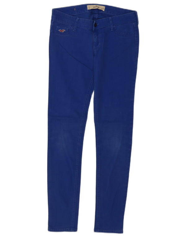 Jeans Jeggings Hollister da donna W25 L29 cotone blu