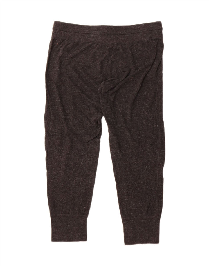 Pantaloni da tuta Nike Capri da donna, pantaloni da jogging UK 14 grigio medio chiazzato