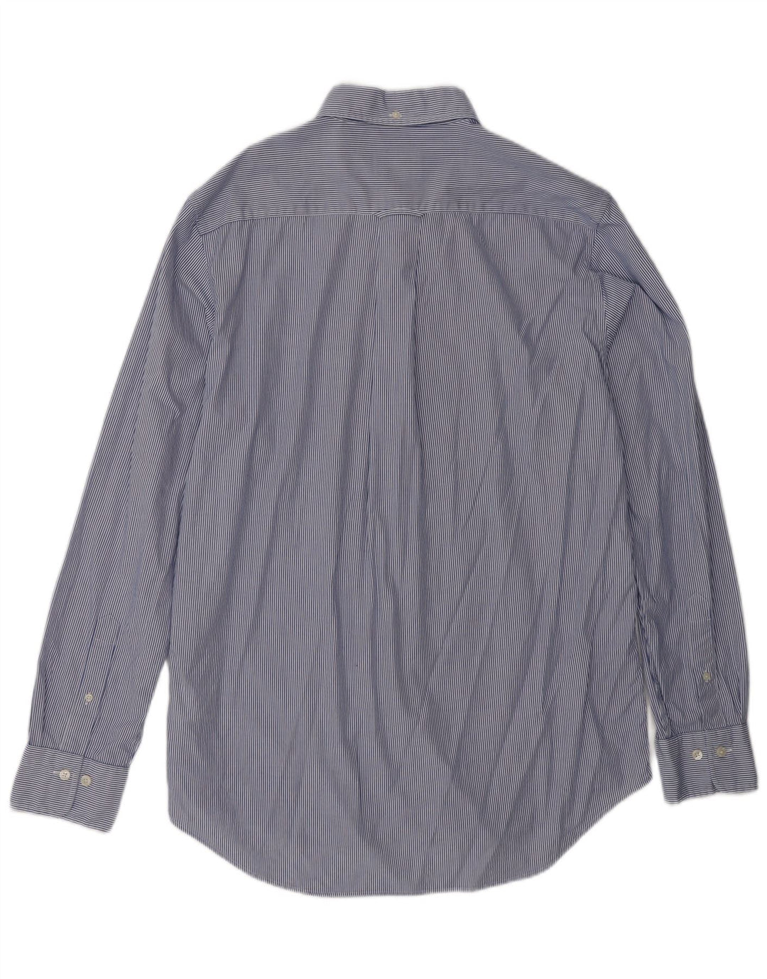 GANT Camicia da uomo Taglia 39/40 Cotone gessato blu medio