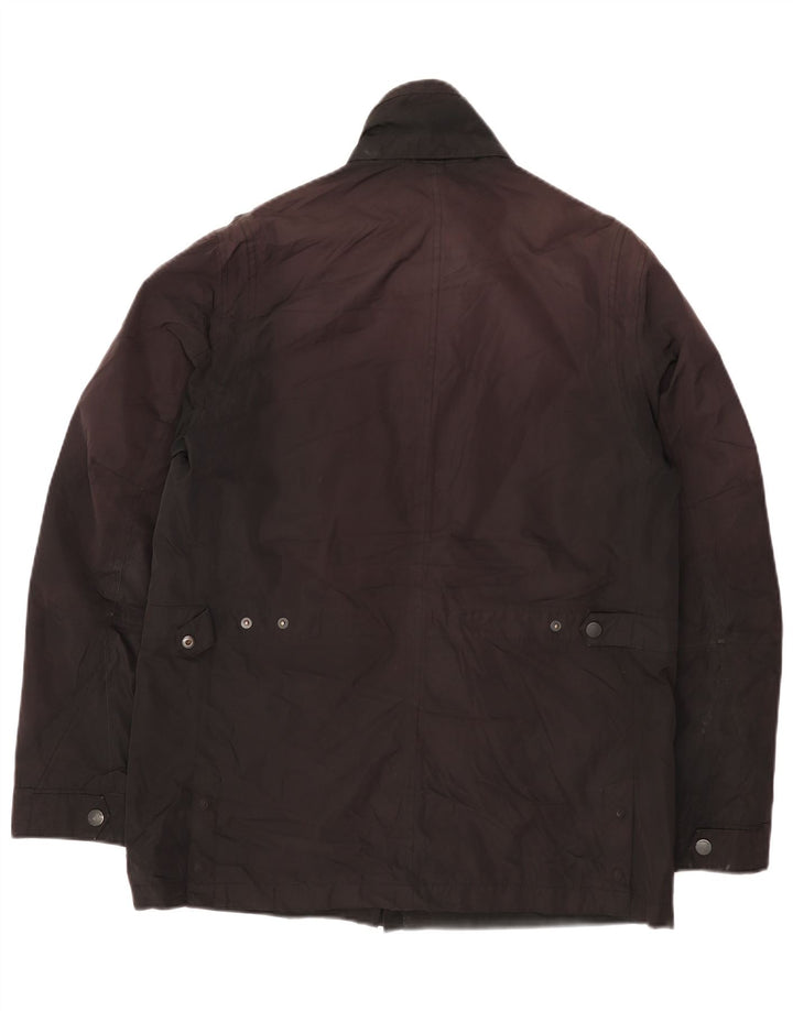 Giacca utility da uomo Marks & Spencer UK 38 poliestere nero medio