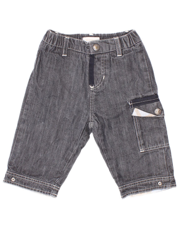 Burberry Baby Boys Cargo Straight Jeans 3-6 Months W16 L8 Blue Cotton