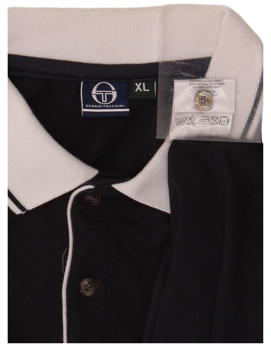 SERGIO TACCHINI Polo Uomo XL Blu Navy Cotone