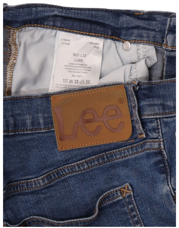 Jeans Lee Luke Slim da donna W31 L32 in cotone blu