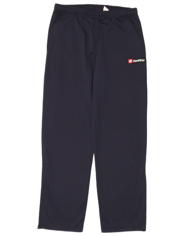 Pantaloni da tuta da uomo LOTTO UK 42/44 XL Poliestere blu navy