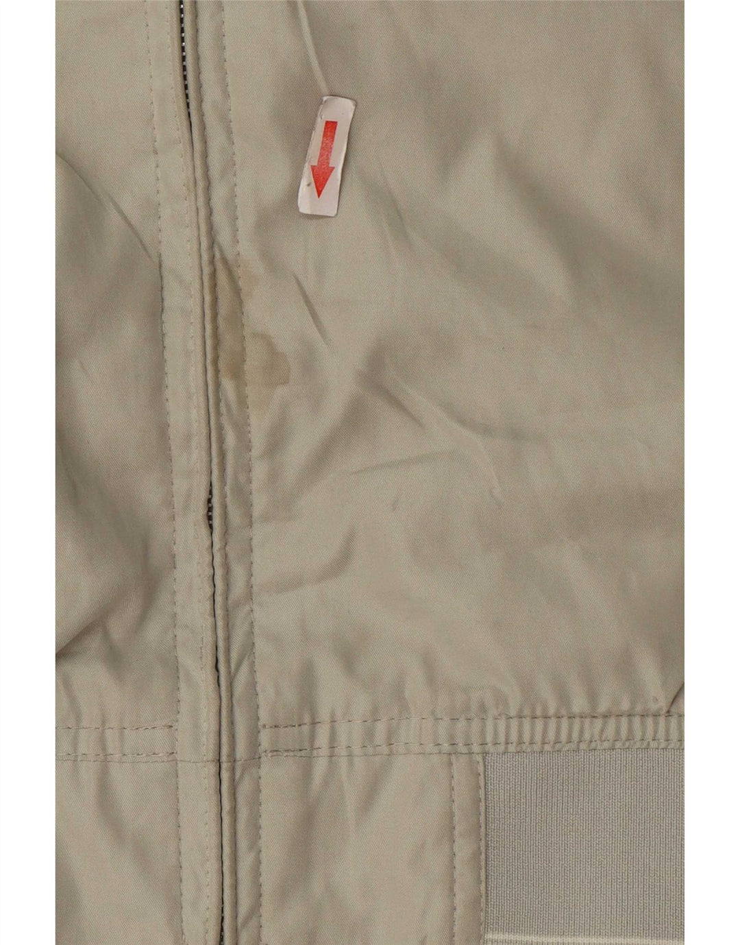 Giubbotto bomber da uomo Marks & Spencer vestibilità standard UK 40 grande poliestere verde