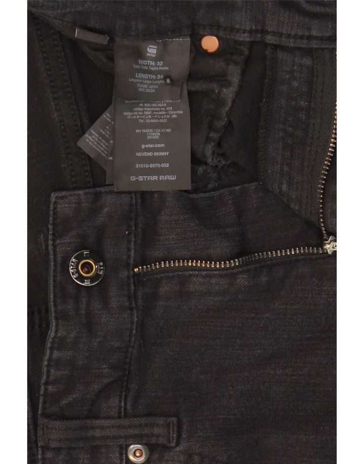 Jeans skinny Revend da uomo G-Star W32 L34 Grigi