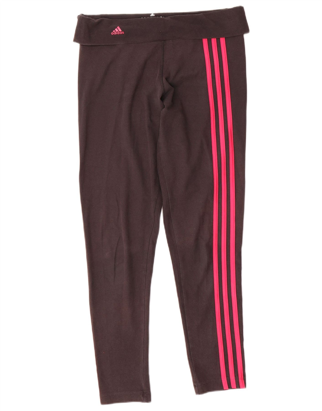 Leggings Adidas Climalite da donna UK 12/14 Poliestere nero medio