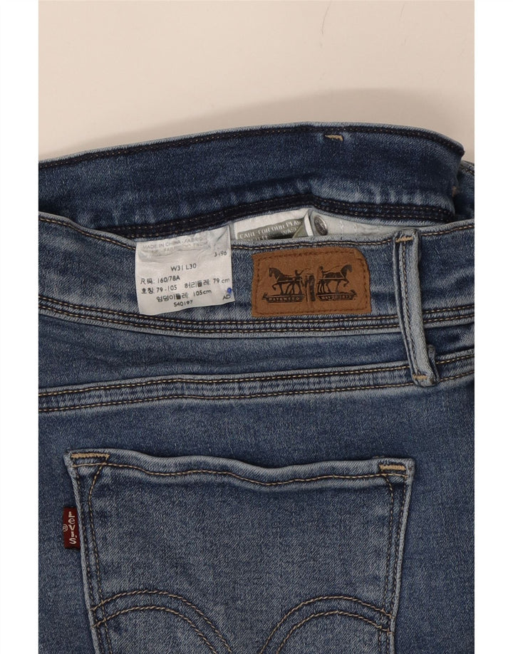 LEVI'S Womens Perfectly Slimming Jegging Jeans W31 L30 Blue Vintage Levi's and Second-Hand Levi's from Messina Hembry 