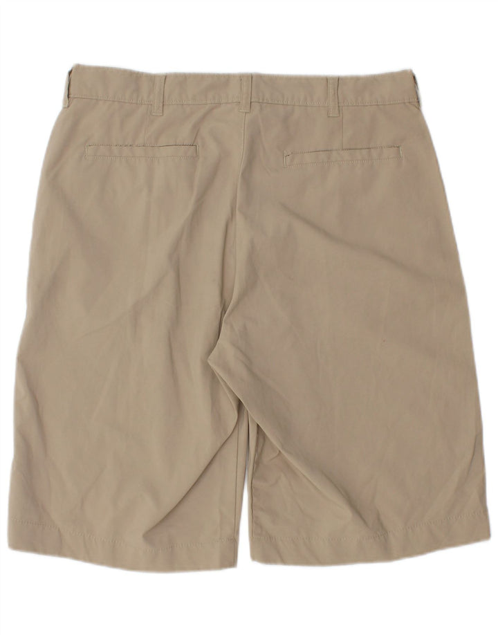 Pantaloncini chino da uomo IZOD W32 poliestere beige medio