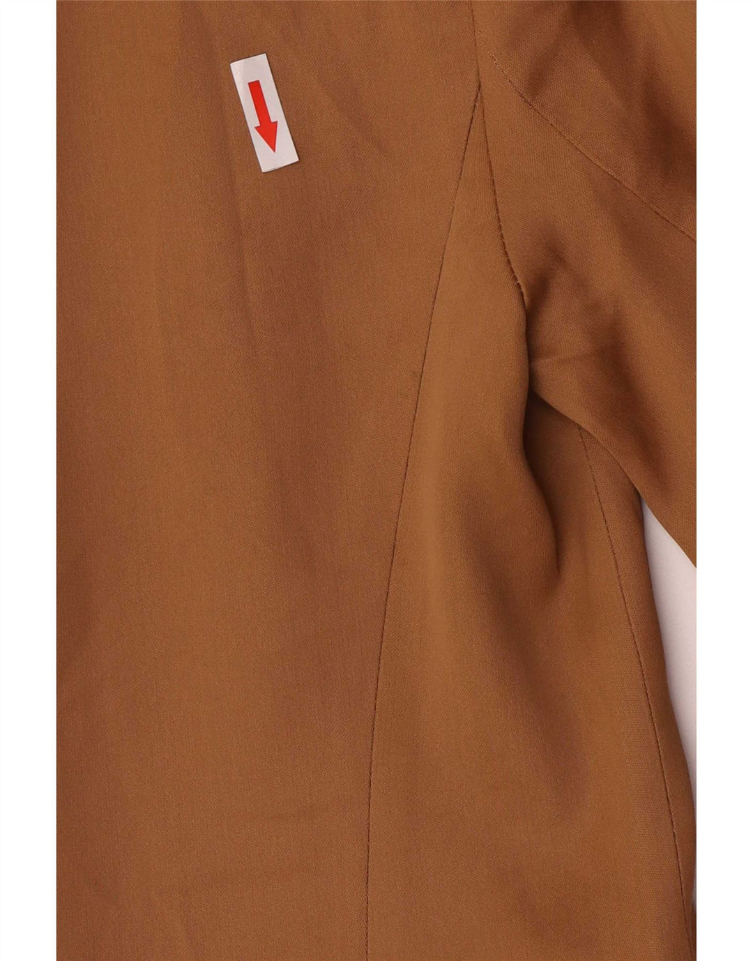 Giacca blazer a 2 bottoni Marks & Spencer da donna UK 4 XS viscosa marrone