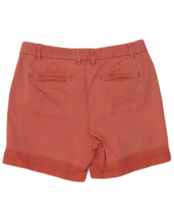 Pantaloncini chino da donna Fat Face UK 10 piccoli W30 cotone rosso