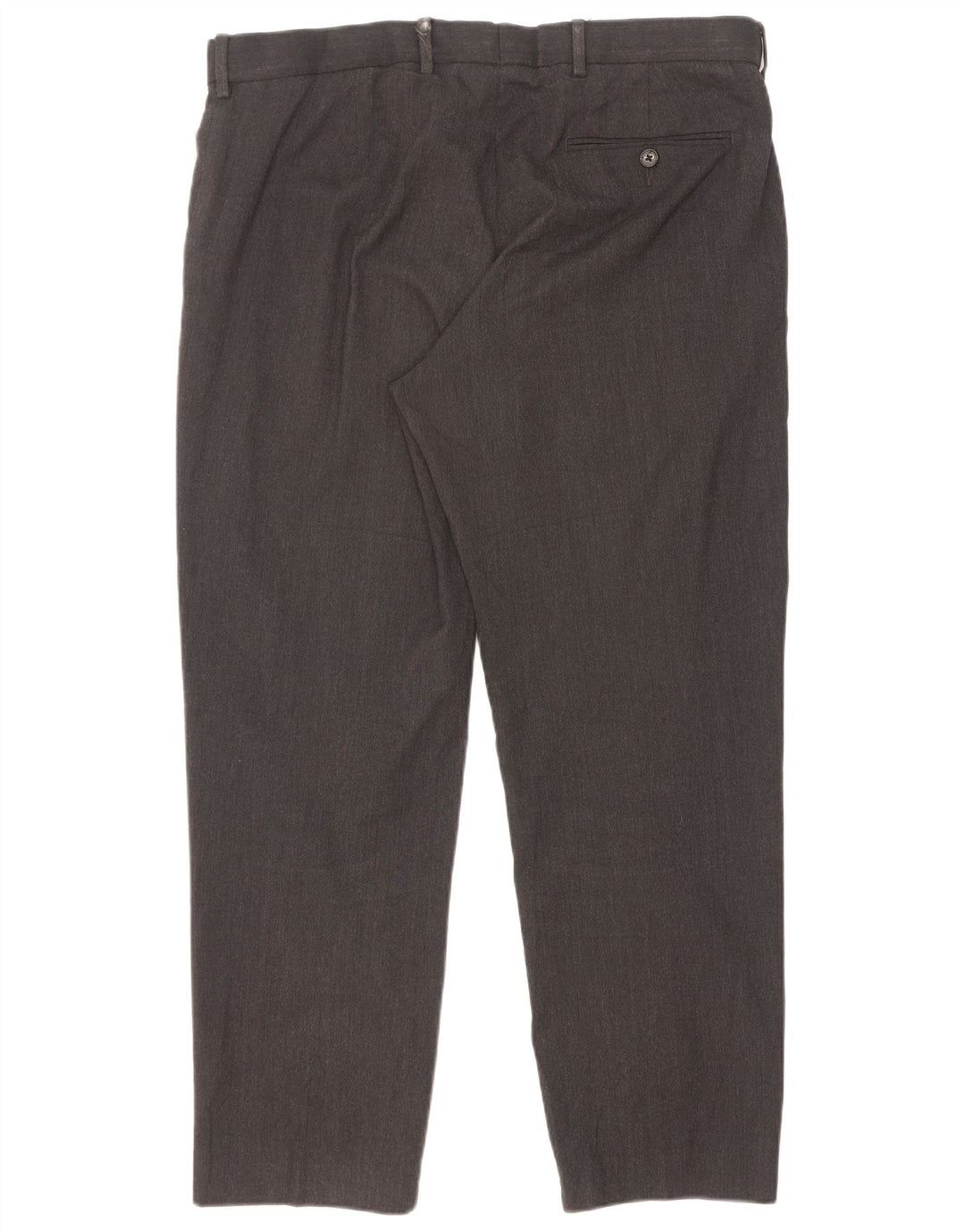 Pantaloni chino dritti da uomo Marks & Spencer W36 L29 grigi screziati