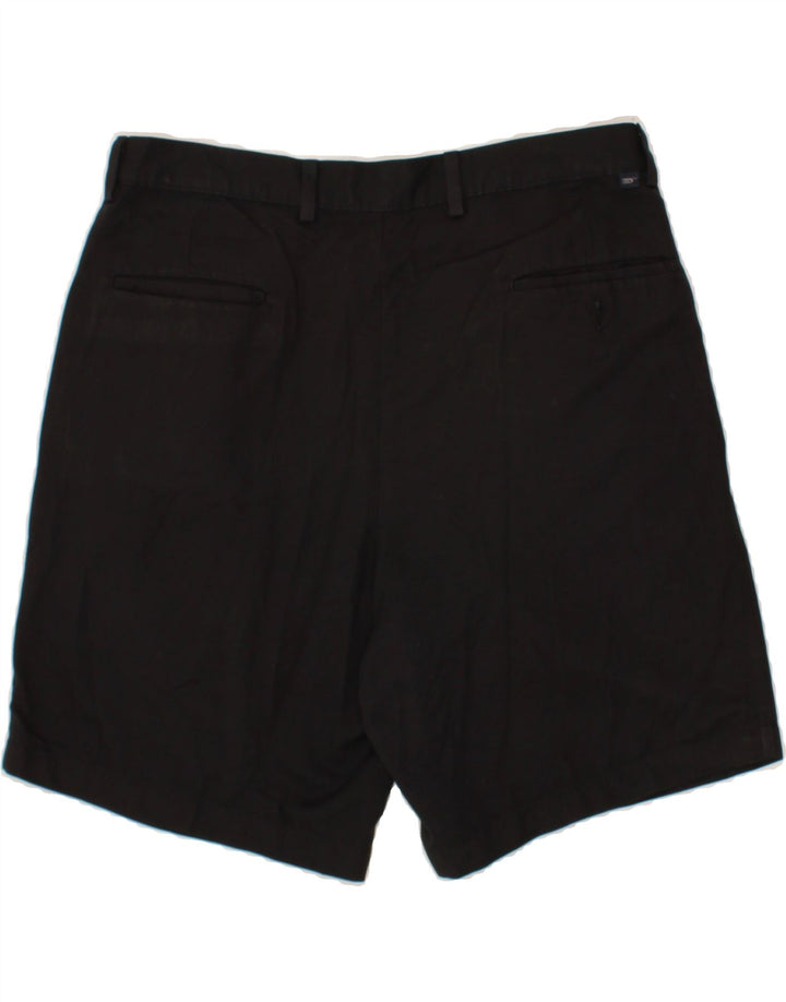 DOCKERS Mens Golf Pegged Chino Shorts W36 Large Black Polyester Vintage Dockers and Second-Hand Dockers from Messina Hembry 