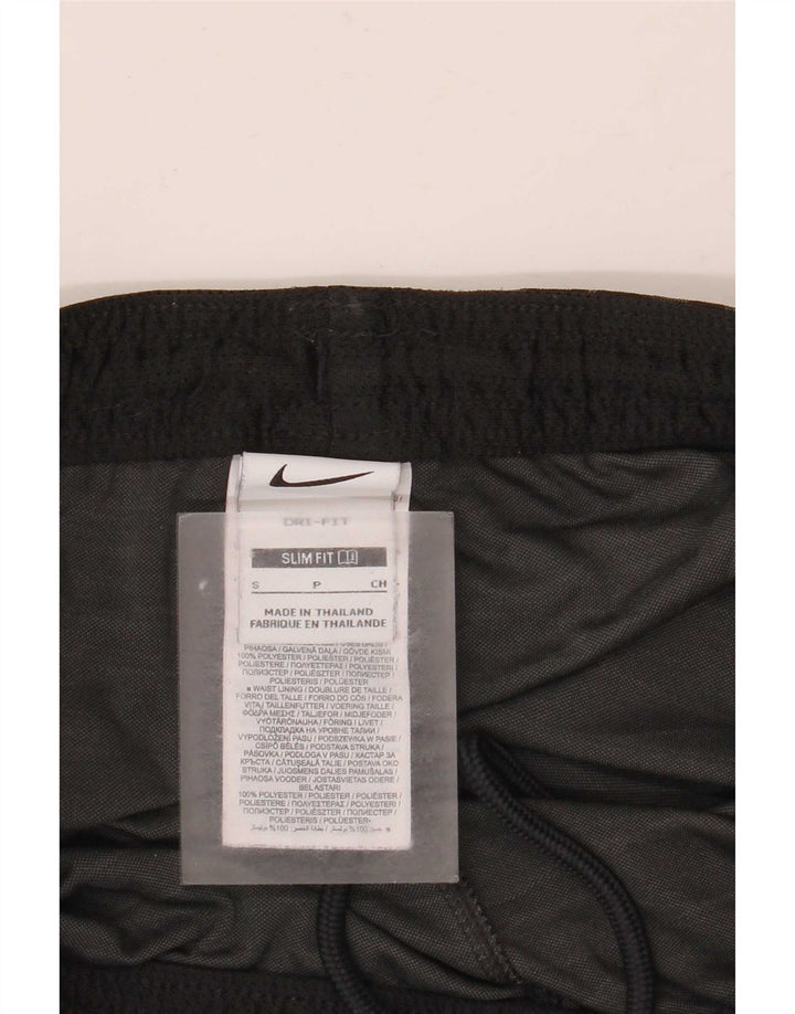 Pantaloncini sportivi Nike Dri Fit Slim da uomo, piccoli, in poliestere color block nero